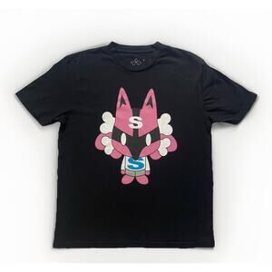 Limited Edition Sukamii Pink Fox T-Shirt - Men's Large - Brand New
